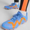 imagePUMA Mens Future Play Firm Artificial Ground Soccer Cleats SneakerBlue Glimmerpuma Whiteultra Orange