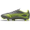 imagePUMA Mens Ultra 5 Play Firm Artificial Ground Soccer Cleats SneakerMatte Aged Silveryellow Alertpuma Aged Silver