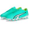 imagePUMA Mens Ultra Play Firm GroundArtifical GroundElectric Peppermintpuma Whitefast Yellow