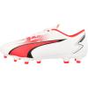 imagePUMA Mens Ultra Play Firm GroundArtifical GroundPuma Whitepuma Blackfire Orchid