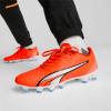 imagePUMA Mens Ultra Play Firm GroundArtifical GroundUltra Orangewhiteblue Glimmer