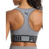 imagePUMA Womens 2 Pack Seamless Sports BraBlackHeather Grey