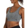 imagePUMA Womens 2 Pack Seamless Sports BraBlackHeather Grey Rib