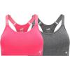 imagePUMA Womens 2 Pack Seamless Sports BraMagic RoseHeather Grey