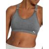 imagePUMA Womens 2 Pack Seamless Sports BraMagic RoseHeather Grey