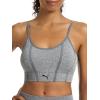 imagePUMA Womens 2 Pack Seamless Sports BraMauveHeather Grey