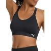 imagePUMA Womens 2 Pack Seamless Sports BraPuma BlackHeather Grey