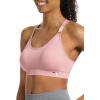 imagePUMA Womens 2 Pack Seamless Sports BraSilver PinkHeather Grey