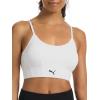imagePUMA Womens 2 Pack Seamless Sports BraWhiteBlack