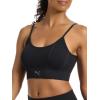 imagePUMA Womens 2 Pack Seamless Sports BraWhiteBlack