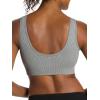 imagePUMA Womens 2 Pack Seamless Sports BraWhiteLight Heather Grey