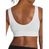 imagePUMA Womens 2 Pack Seamless Sports BraWhiteLight Heather Grey