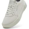 imagePUMA Womens Carina 20 Gradient Sneaker20 Suede Cool Light Graycool Mid Gray