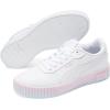 imagePUMA Womens Carina 20 Gradient Sneaker20 Whitewhitepearl Pink