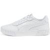 imagePUMA Womens Carina 20 Gradient Sneaker20 Whitewhitesilver