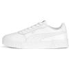 imagePUMA Womens Carina 20 Gradient Sneaker20 Wide Whitewhitesilver
