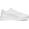 imagePUMA Womens Carina 20 Gradient Sneaker20 Wide Whitewhitesilver