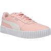 imagePUMA Womens Carina 20 Gradient SneakerRose Dustwarm Whitepuma Silverpuma White