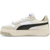 imagePUMA Womens Carina Street SneakerWhiteBlackDesert Dust
