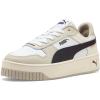 imagePUMA Womens Carina Street SneakerWhiteBlackDesert Dust