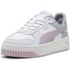 imagePUMA Womens Carina Street SneakerWhitegrape Mistsilver