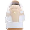 imagePUMA Womens Carina Street SneakerWhiteshifting Sandmetallic Gold