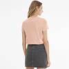 imagePUMA Womens Classics Tee Available in Plus SizesApricot Blushpuma White