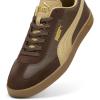 imagePUMA Womens Club Ii Era24 FallWinter Colors Espresso BrownSand DunePuma Gold 01