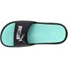 imagePUMA Womens Cool Cat Slide SandalPuma Blackfair Aquapuma Silver