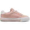imagePUMA Womens Court Classic Vulc Shoes Alpine SnowToasted AlmondWhite 55Rose Quartzwhite