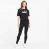 imagePUMA Womens Essentials Cropped Logo TeePuma Black