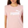 imagePUMA Womens Essentials Tee Available in Plus SizesBridal Rosepuma Whi