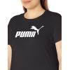 imagePUMA Womens Essentials Tee Available in Plus SizesCotton Black 20