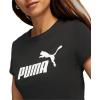 imagePUMA Womens Essentials Tee Available in Plus SizesCotton Black Ah23