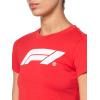 imagePUMA Womens Formula 1 Essentials Baby TeePop Red Aw24