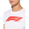 imagePUMA Womens Formula 1 Essentials Baby TeePuma White Aw24