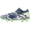 imagePUMA Womens Future 7 Match Firm Artificial Ground Soccer Cleats SneakerGray Skiespuma Whitefizzy Apple