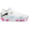 imagePUMA Womens Future 7 Match Firm Artificial Ground Soccer Cleats SneakerPuma Whitepuma Blackpoison Pink