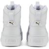 imagePUMA Womens Karmen Rebelle Mid Shoes WhiteLight Sand 10White