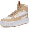 imagePUMA Womens Karmen Rebelle Mid Shoes WhiteLight Sand 10Whitelight Sand