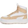 imagePUMA Womens Karmen Rebelle Mid Shoes WhiteLight Sand 10Whitelight Sand