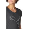 imagePUMA Womens Performance Cat TShirt Available in Plus SizesDark Gray Heather