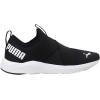 imagePUMA Womens Prowl Slipon Shine WnsCross TrainerBlackWhite