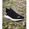 imagePUMA Womens Prowl Slipon Shine WnsCross TrainerBlackWhite