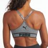 imagePUMA Womens Seamless Padded Sports BraGreyBlack