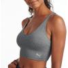 imagePUMA Womens Seamless Padded Sports BraHeather Grey