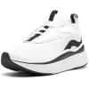 imagePUMA Womens Softride Stakd WNS SneakerPuma Whitepuma Blackpuma Silver