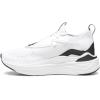 imagePUMA Womens Softride Stakd WNS SneakerPuma Whitepuma Blackpuma Silver