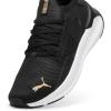 imagePUMA Womens Softride Symmetry Fuzion Running ShoesPuma Black Puma Gold