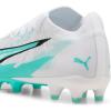 imagePUMA Womens Ultra Match Firm Artificial Ground Soccer CleatsWhiteelektro Aquablack